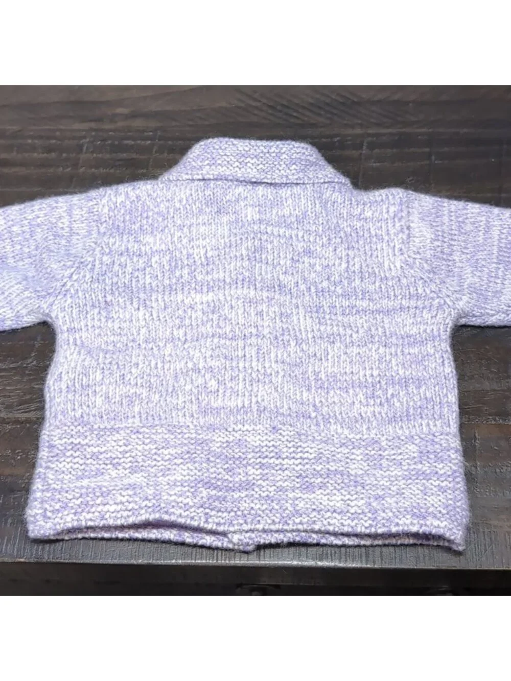 Baby GAP Wool Knit Jacket Buttoned Sweater Purple Size 3-6 m 12-17 lb